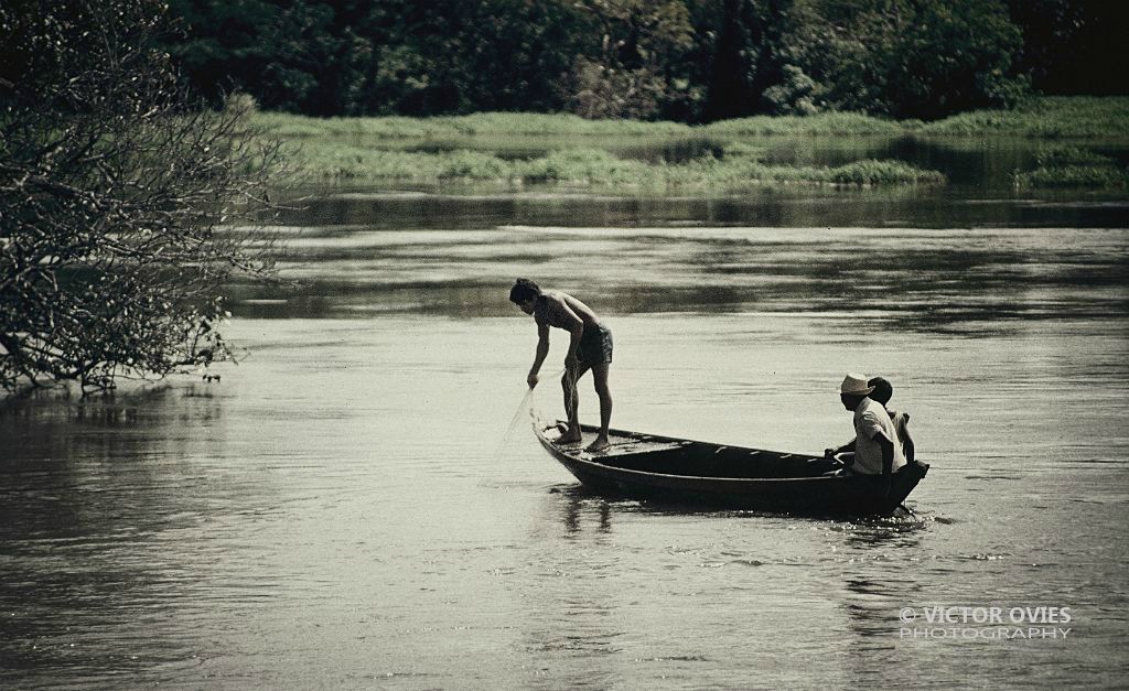Fishermen in the Amazonas
